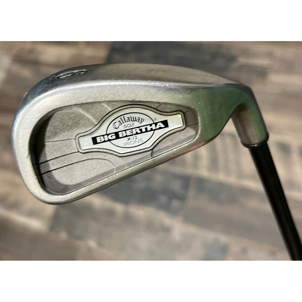 CALLAWAY BIG BERTHA X-12 Single 6 Iron RCH GRAPHITE Shaft RH